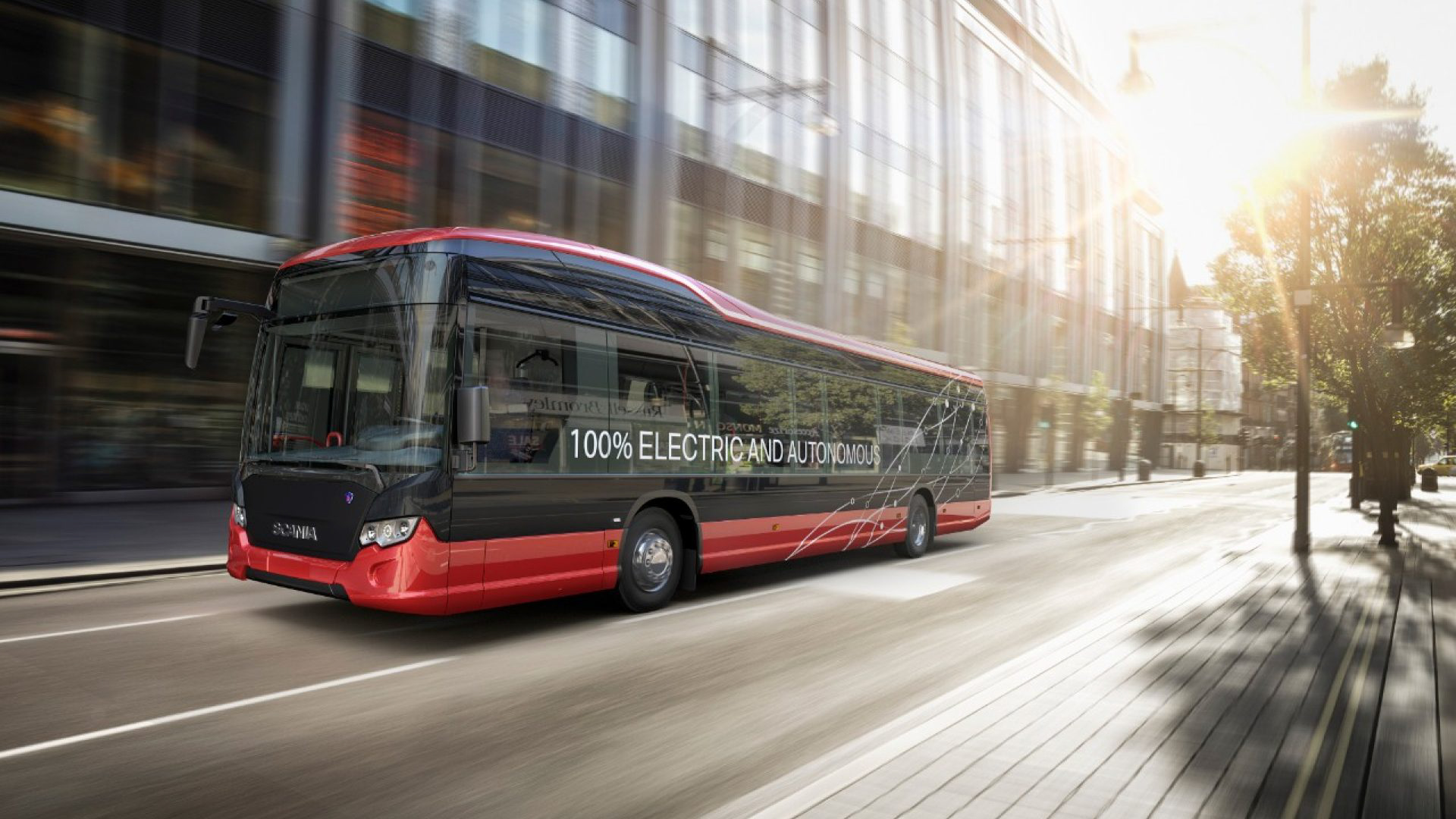 Scania и Nobina внедряют беспилотные городские автобусы в Швеции
