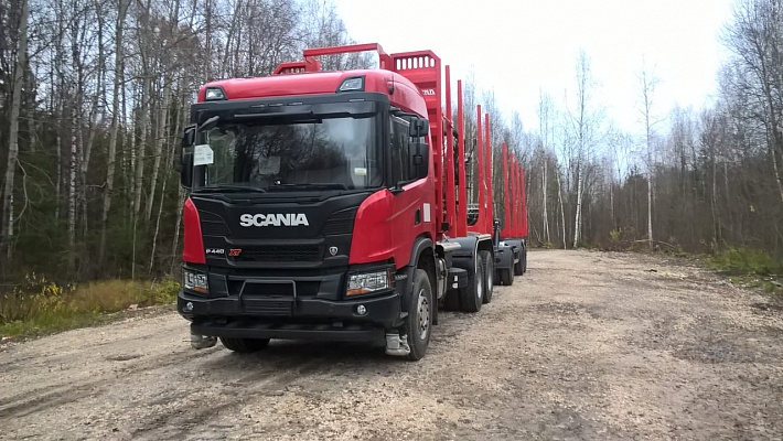 Сортиментовоз Scania P440 B6x4HZ